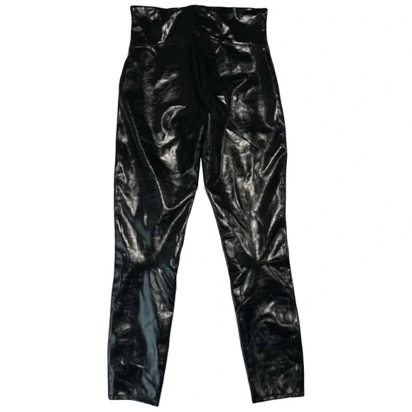 SPANXshape Faux Leather Patent Leggings - Picture 10 of 12